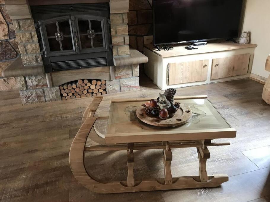 Chalet Spa Le Diamant Nathalie Mn La Rouge La Bresse Luaran gambar