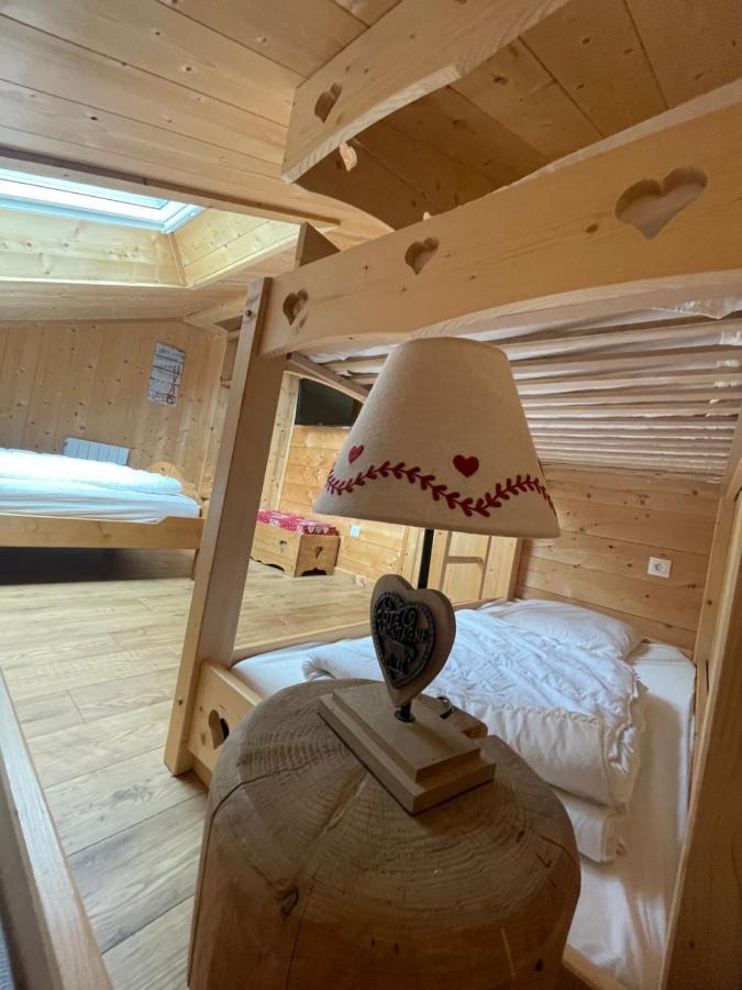 Chalet Spa Le Diamant Nathalie Mn La Rouge La Bresse Luaran gambar