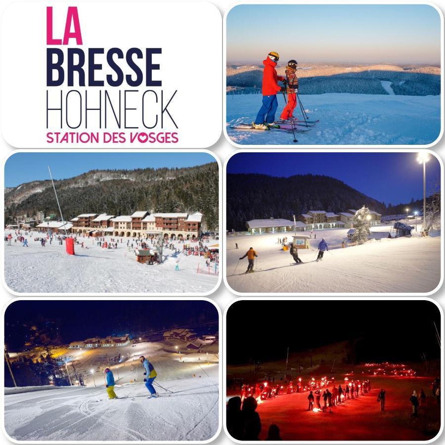 Chalet Spa Le Diamant Nathalie Mn La Rouge La Bresse Luaran gambar