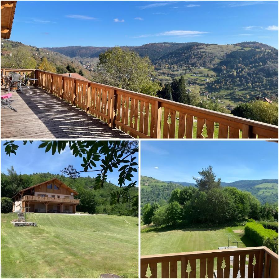 Chalet Spa Le Diamant Nathalie Mn La Rouge La Bresse Luaran gambar