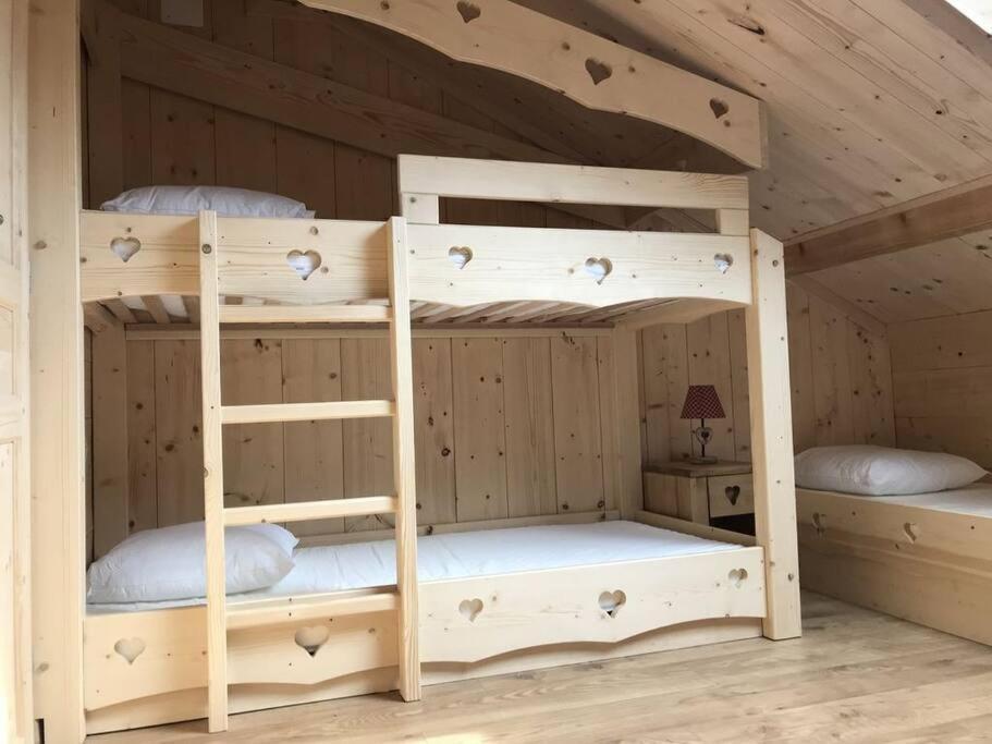 Chalet Spa Le Diamant Nathalie Mn La Rouge La Bresse Luaran gambar