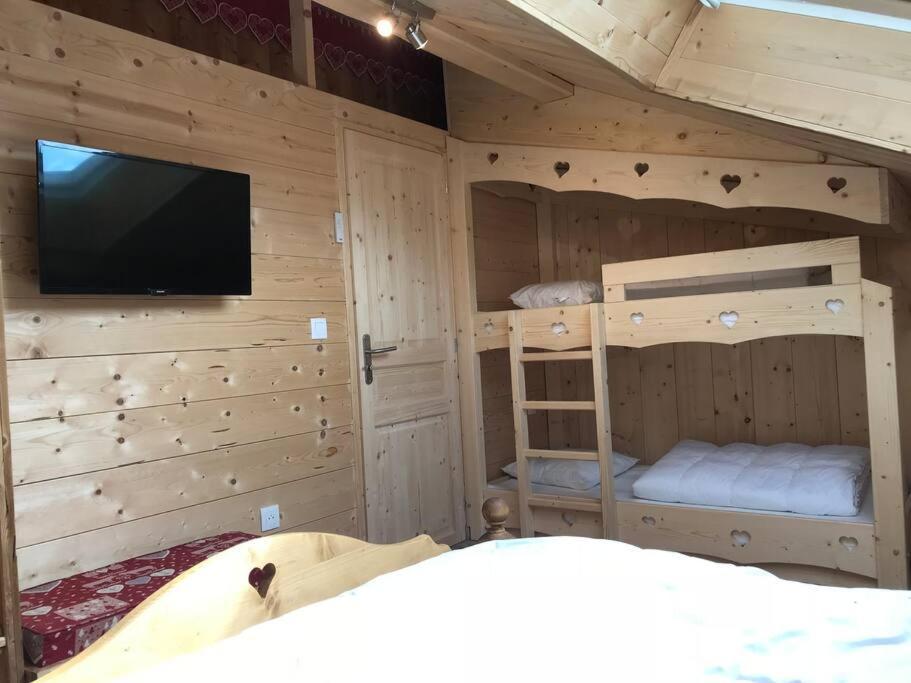 Chalet Spa Le Diamant Nathalie Mn La Rouge La Bresse Luaran gambar