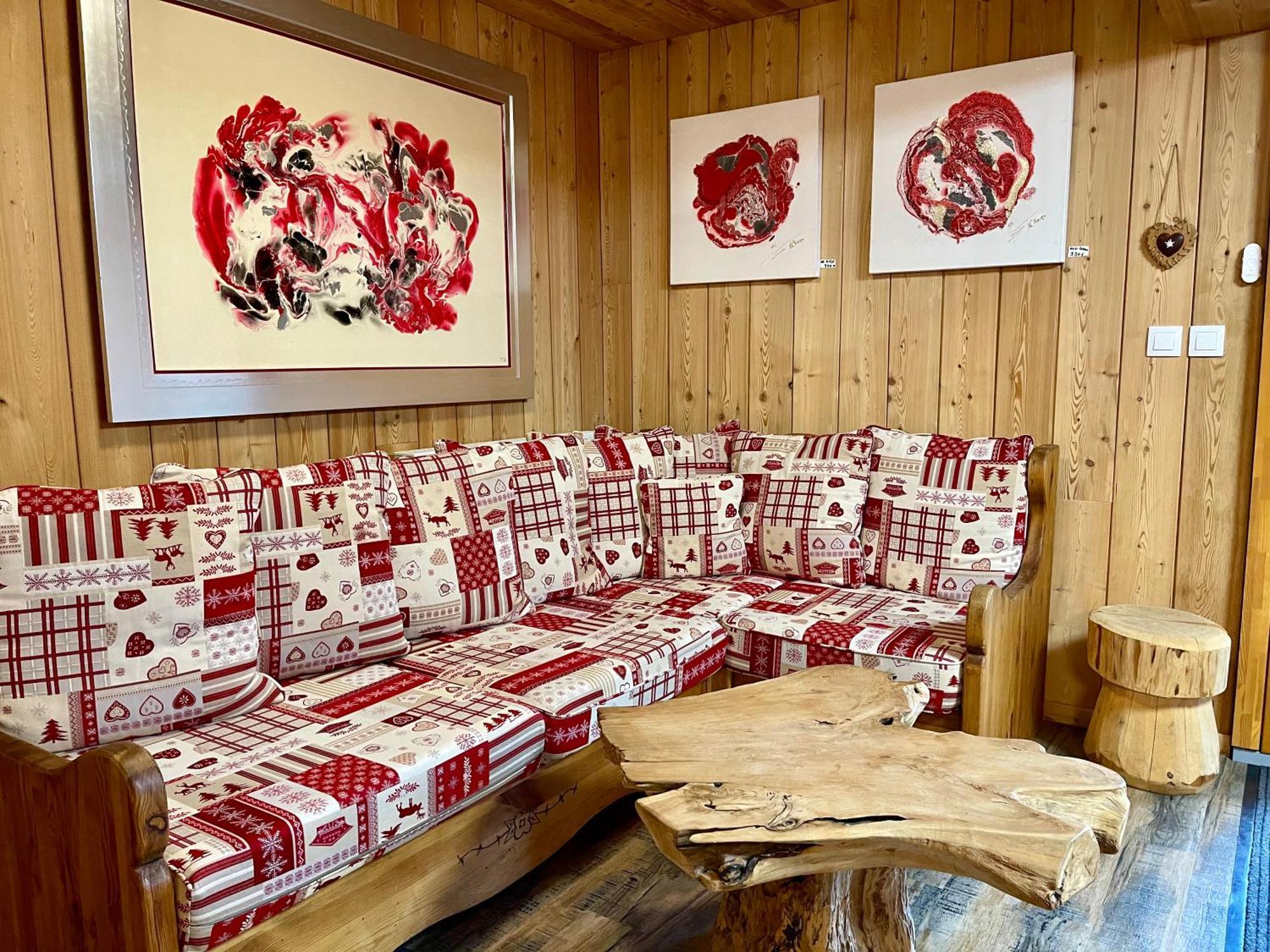 Chalet Spa Le Diamant Nathalie Mn La Rouge La Bresse Luaran gambar